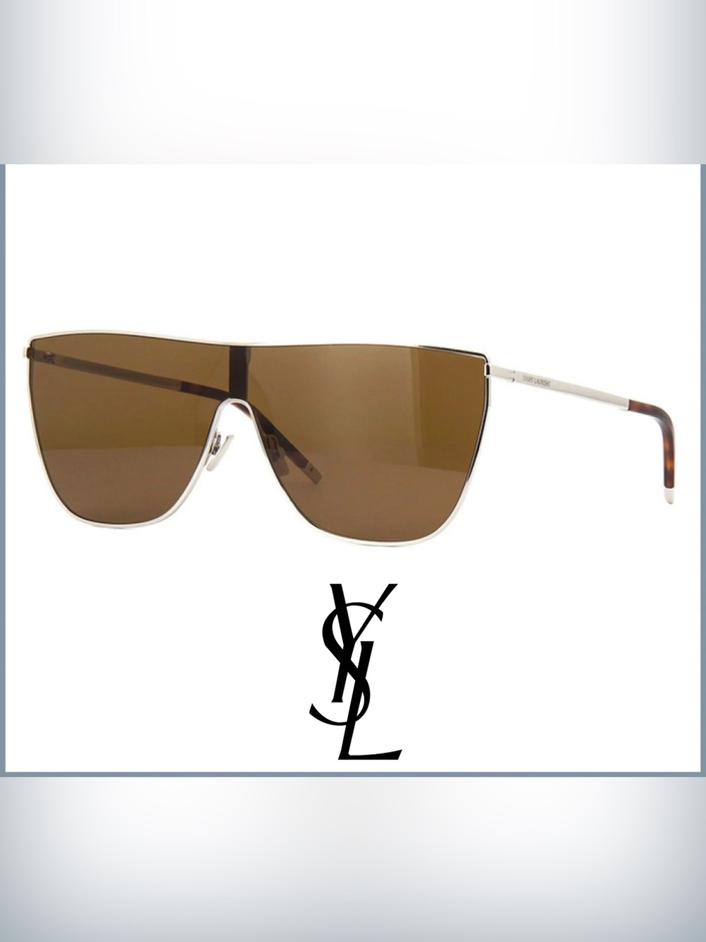 NEW SAINT LAURENT SL1 MASK 003 NEW SHILED SUNGLASSES SAINT LAURENT SL 1 MASK 003